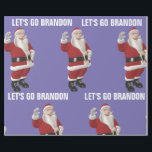 Papier Cadeau ALLONS BRANDON CHRISTMAS PÈRE NOËL Wrapping Paper.<br><div class="desc">ALLONS BRANDON CHRISTMAS WRAPPING PAPER</div>