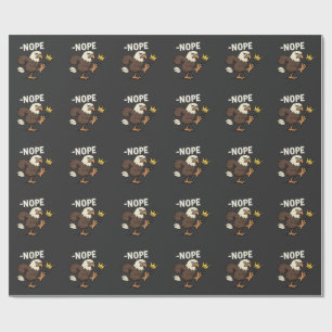Papier Cadeau Allons-y TACO Trump 4 Juillet Amoureux des Tacos