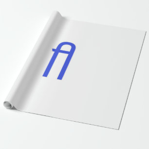 Papier Cadeau alphabétique A