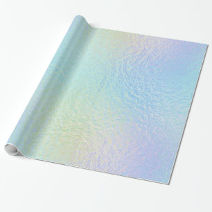 Papier Cadeau Aluminium 4 iridescents de Faux - toutes les