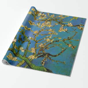 Papier Cadeau Amandier en fleurs par Vincent van Gogh