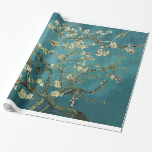 Papier Cadeau Amandier en fleurs - Van Gogh