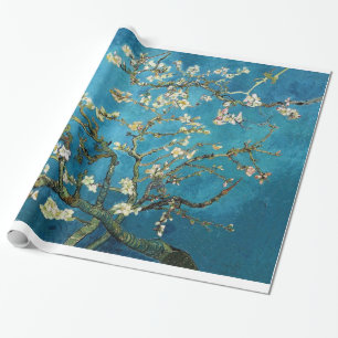 Papier Cadeau Amandier en fleurs, Vincent van Gogh.