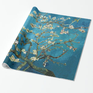 Papier Cadeau Amandier en fleurs, Vincent van Gogh.