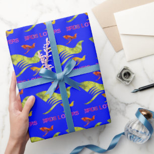 Papier Cadeau Amateurs d'oiseaux
