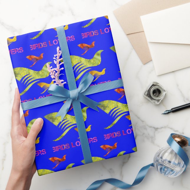 Papier Cadeau Amateurs d'oiseaux (Cadeaux)