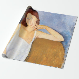 Papier Cadeau Amedeo Modigliani - Jeanne Hebuterne