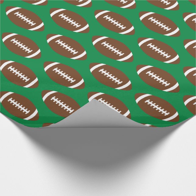 Papier Cadeau American Football Custom Arrière - plan Sports Cad (Coin)