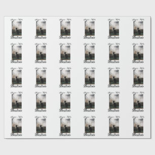 Papier Cadeau Amis animaux meilleures amies ajoutez nom photo an