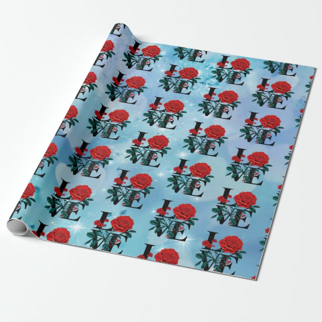 Papier Cadeau Amoreux (Déroulé)