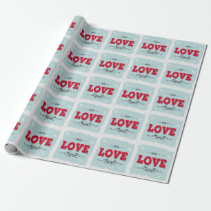 Papier Cadeau Amour