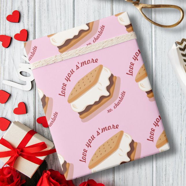 Papier Cadeau Amour amusant Vous êtes plus Saint Valentin (Créateur téléchargé)
