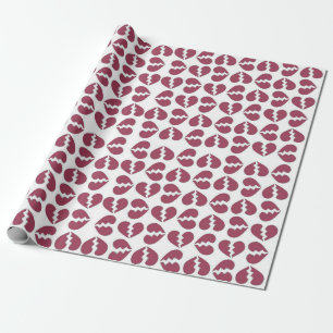 Papier Cadeau Amour en pièces Imprimer Motif Design