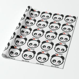 Papier Cadeau Amour Panda®