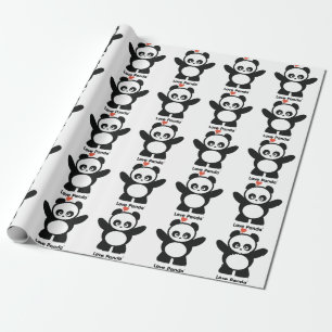 Papier Cadeau Amour Panda®
