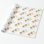 Papier Cadeau Amour Turquie Menorah de paix<br><div class="desc">La paix à la mode signent dedans le coeur,  la beaux dinde et menorah lunatiques indique l'amour Turquie Menorah de paix. © StudioMetzger.com utilisant le © GraphicMarket d'images. Tous droits réservés.</div>