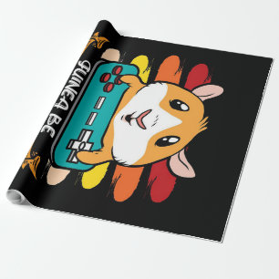 Papier Cadeau Amoureux du cadeau de cochon Guinée contrôleur amu