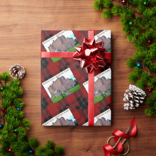 Papier Cadeau Amusant écossais Ramsay Clan Tartan teinté