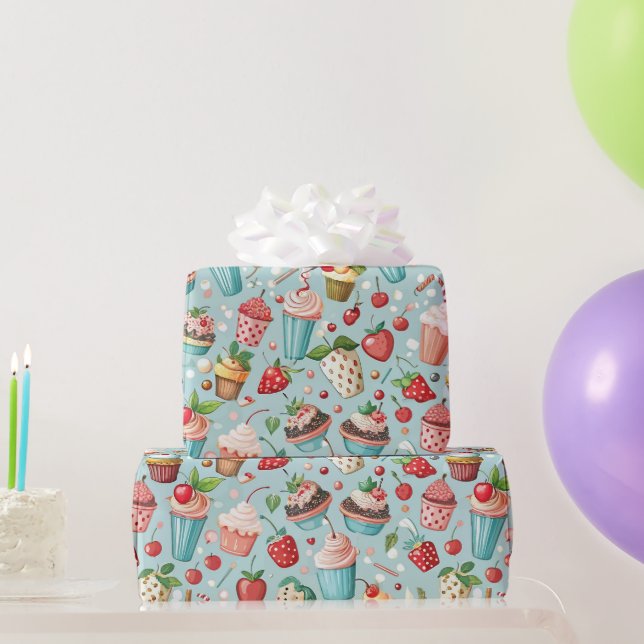 Papier Cadeau Amusement de glace (Cadeaux de fête)