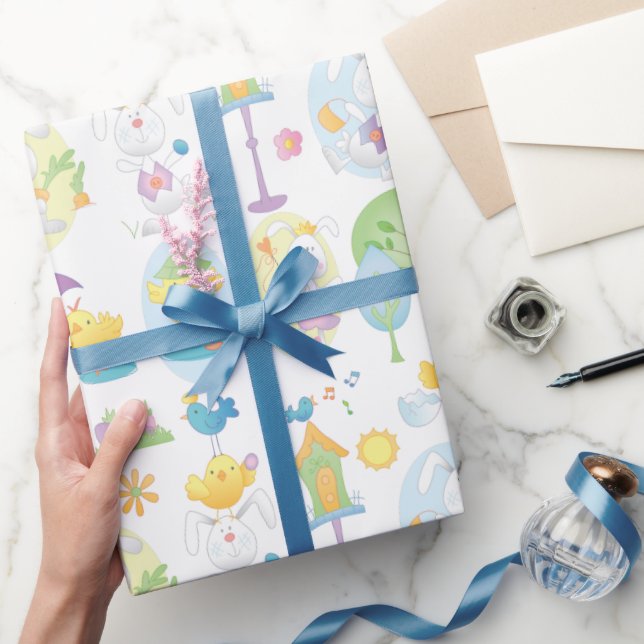 Papier Cadeau Amusement de Pâques (Cadeaux)