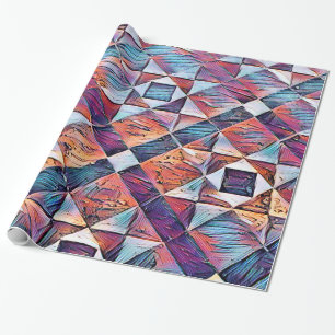 PAPIER CADEAU ANCIENNE ANGLETERRE CARRELAGE SOL