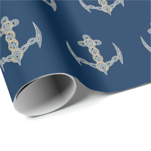 Papier Cadeau Ancre celtique 1
