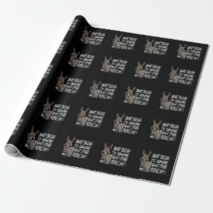 Papier Cadeau Âne Intelligent Cool