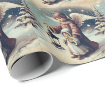 Ange de Noël, Enfant et Oiseaux