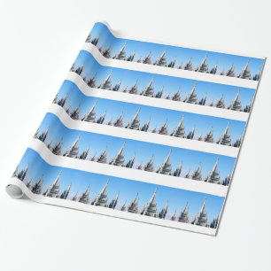 Papier Cadeau ange moroni temple mormon de salt lake city