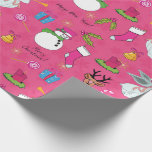 Papier Cadeau Angel de Noël<br><div class="desc">Angel de Noël</div>