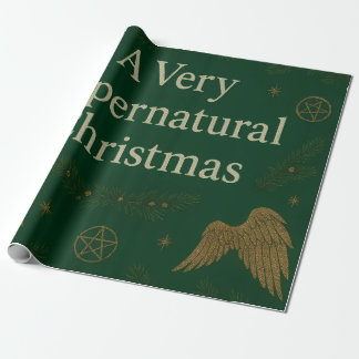 Papier Cadeau Angelic Wrath Christmas – Carta Regalo Natalizia