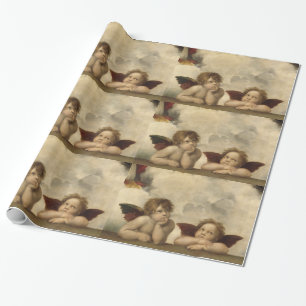 Papier Cadeau Anges de Raphael