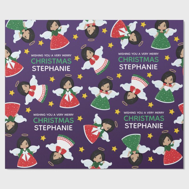 Papier Cadeau Angle multiculturel (Plat)