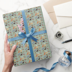 Papier Cadeau Animaux de l'Australie faune australienne