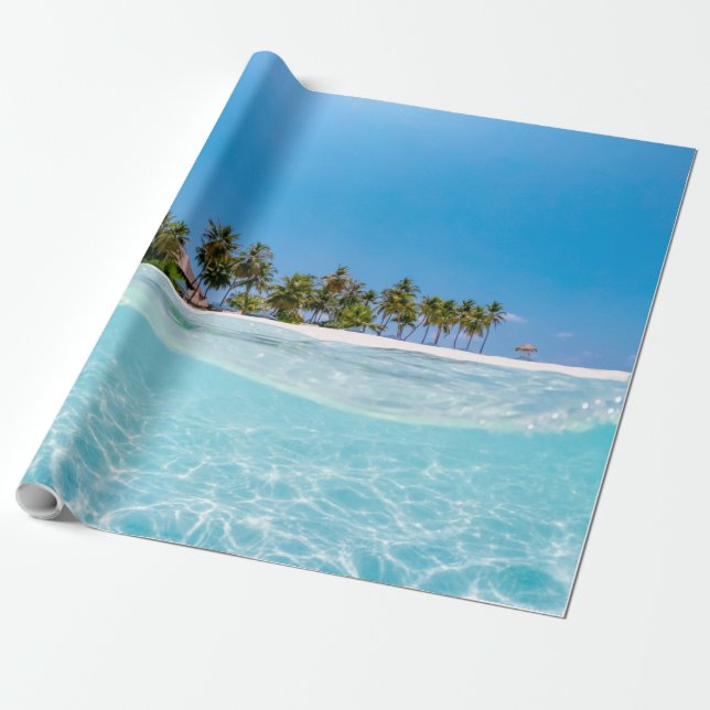 Papier Cadeau Animaux marins cool (Déroulé)