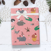 Animaux sauvages Noël
