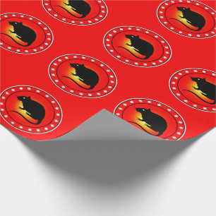 Papier Cadeau Année du Rat