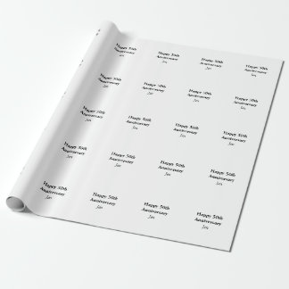 Papier Cadeau Anniversaire ajoutez votre nom texte image modifia