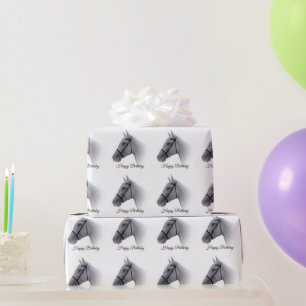 Papier Cadeau Anniversaire de cheval