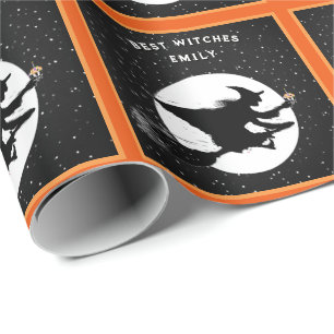 Papier Cadeau Anniversaire d'Halloween drôle