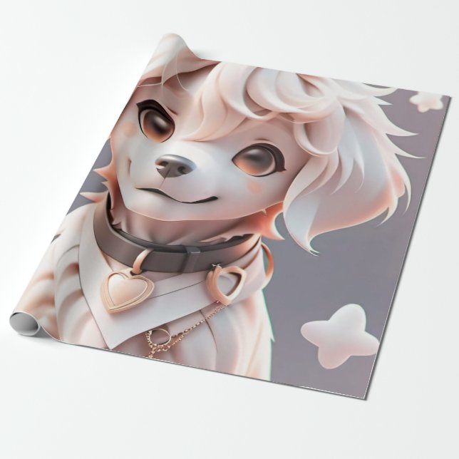 Papier Cadeau Anniversaires de enfants d'enveloppement cadeau po (Déroulé)