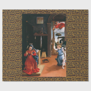 Papier Cadeau ANNONCE RECANATI par Lorenzo Lotto