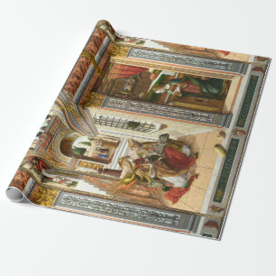 Papier Cadeau Annonciation, Saint Emidius et un OVNI de Crivelli