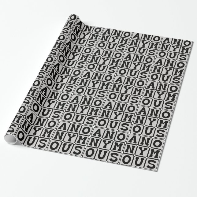 Papier Cadeau Anonyme, Collectif (Déroulé)