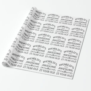 Papier Cadeau Ans les plus impressionnants du monde 25