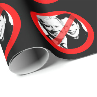 PAPIER CADEAU ANTI BIDEN HARRIS