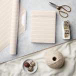 Papier Cadeau Antique Blanc mince Horizontal rayé<br><div class="desc">Papier d'enveloppement horizontal mince blanc et blanc d'antiquité</div>