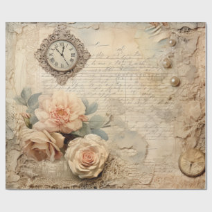 Papier Cadeau Antiquité vintage Histoire 