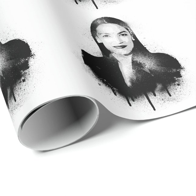 Papier Cadeau AOC Art Graffiti (Coin rond)