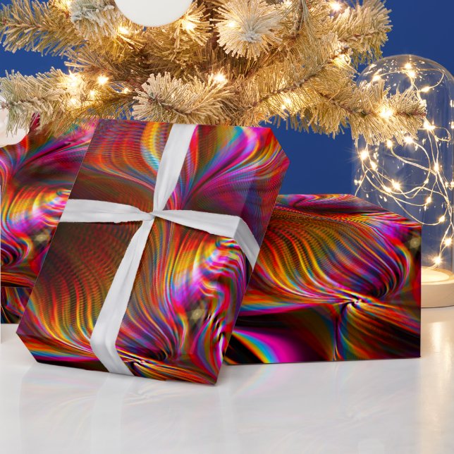 Papier Cadeau Après la pluie souffle belle Abstraite (Vacances)